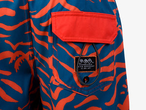 Ropa de baño para Niño DUNKELVOLK BOARDSHORT ZEBRA RB 8 años a más