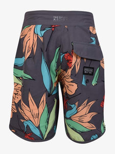 Ropa de Baño para Niño Dunkelvolk BOARDSHORT ALOHA 16" BLK 8 años a más