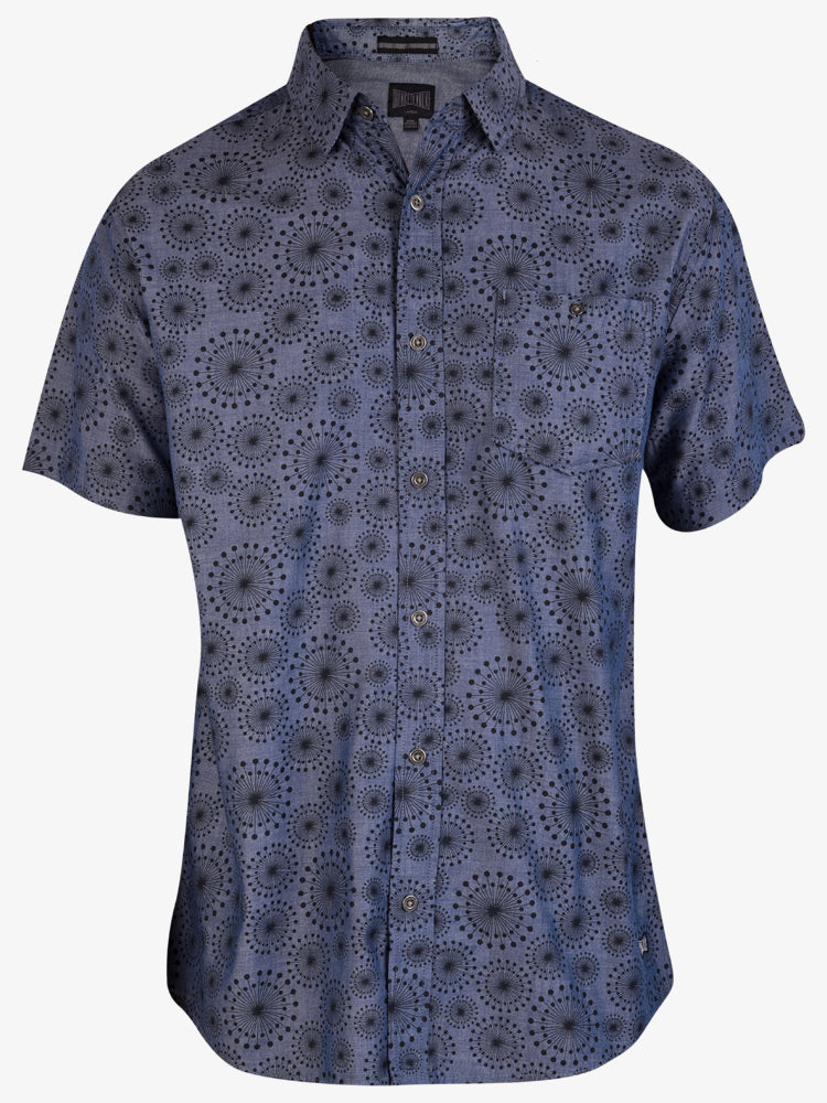 Camisa para Hombre Dunkelvolk SHIRT SS SECRETO AZUL