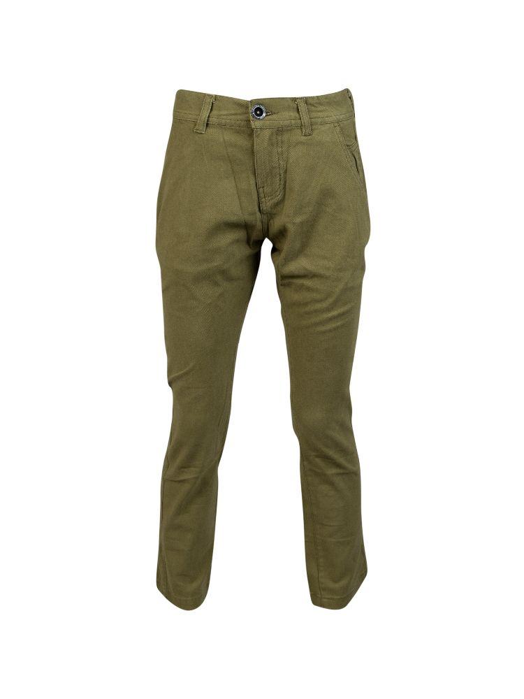 Pantalón para Niño DUNKELVOLK SLIM BANG VERD OSC 8 años a más