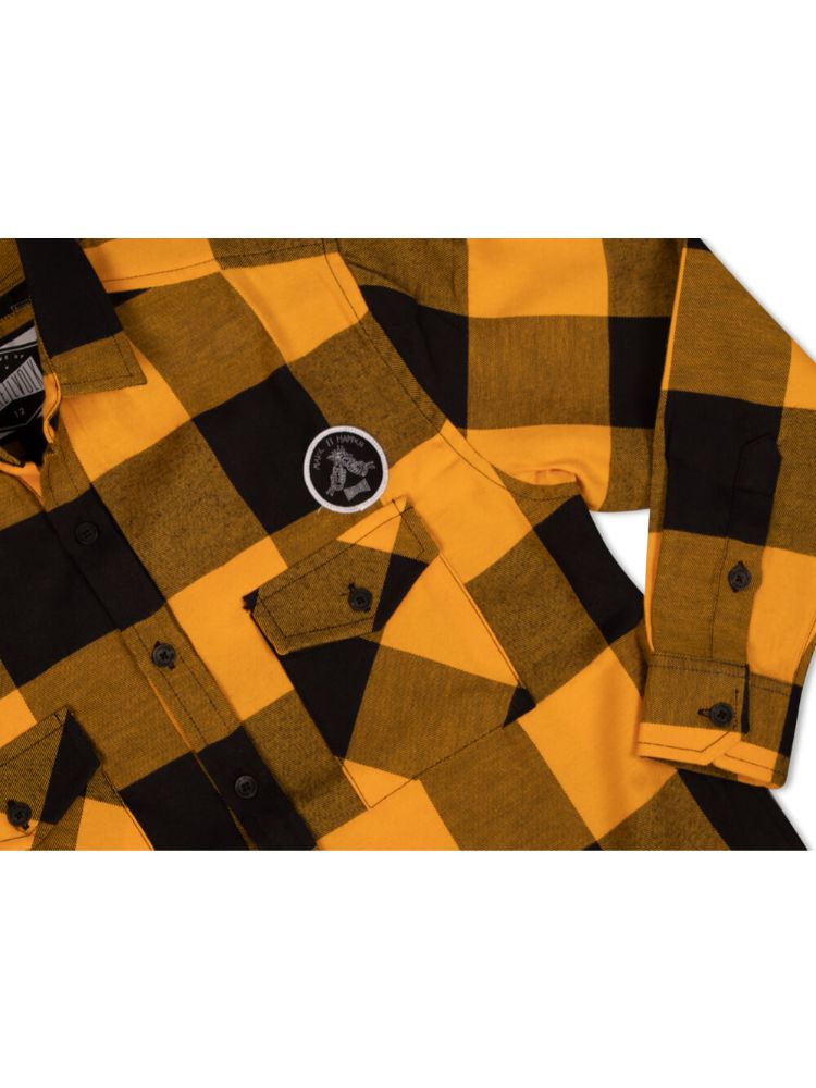 Camisa para Niño DUNKELVOLK  SHIRT LS CHAMBERS AMARILLO 8 años a más