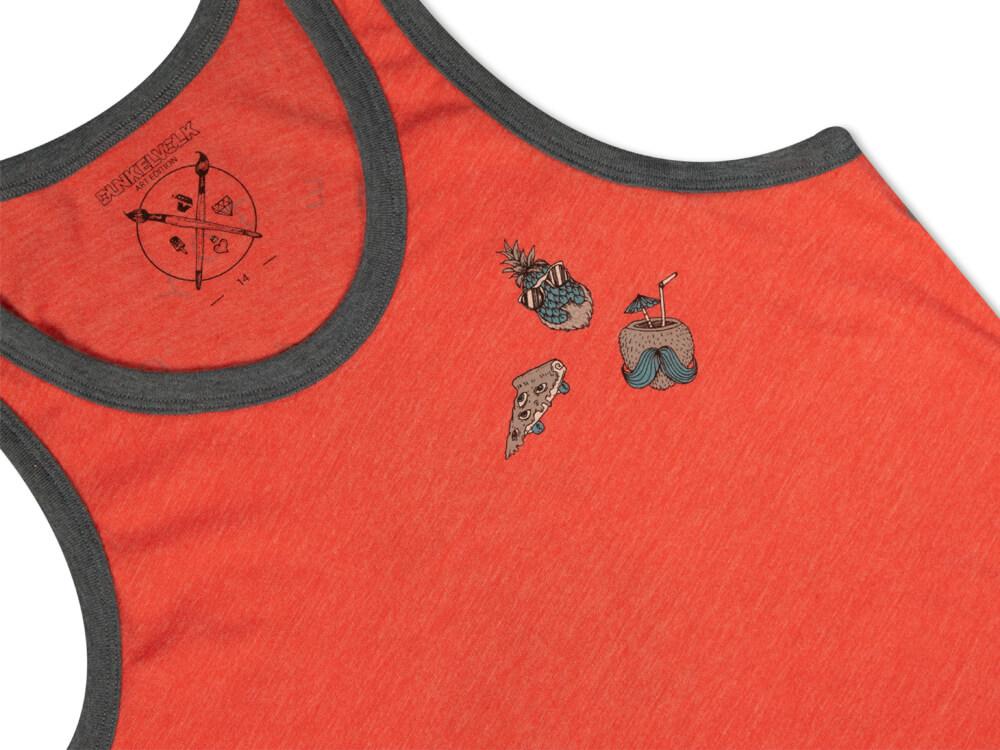 Tank para Niño DUNKELVOLK  TANK GANG CORAL 8 años a más