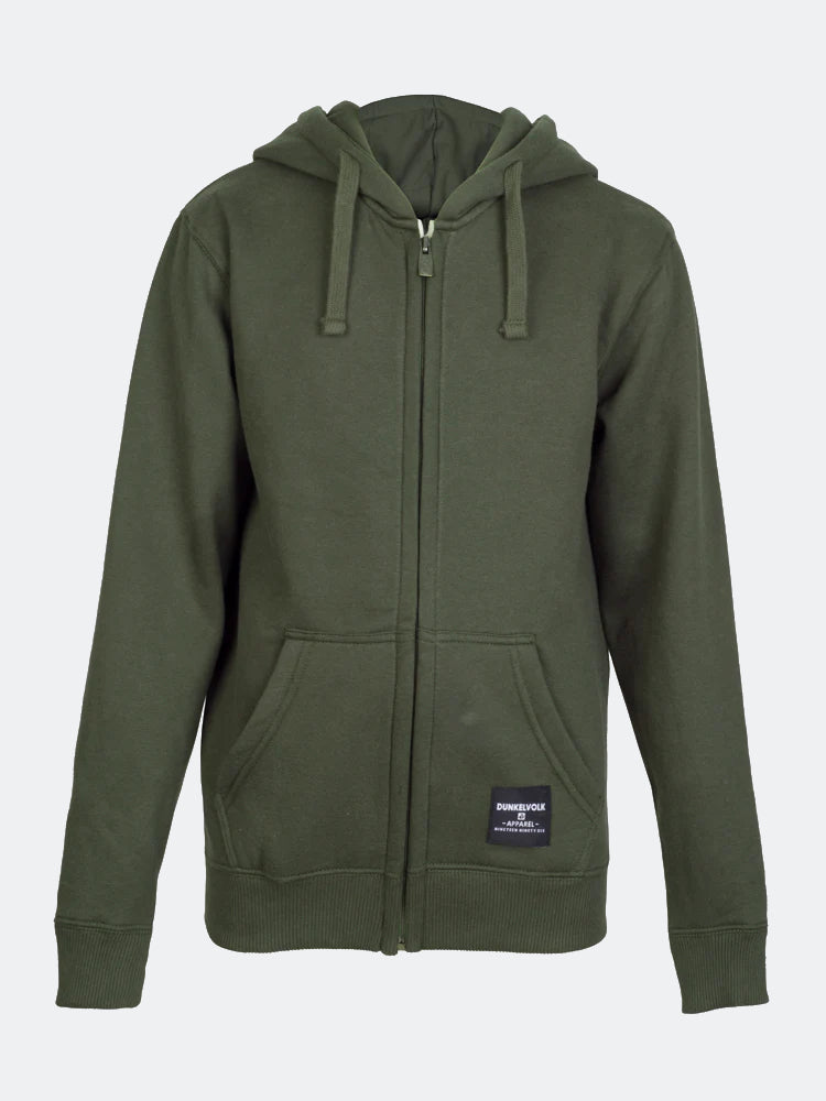 Polera para Niño Dunkelvolk CON ZIP PISTONE VRD 8 años a más