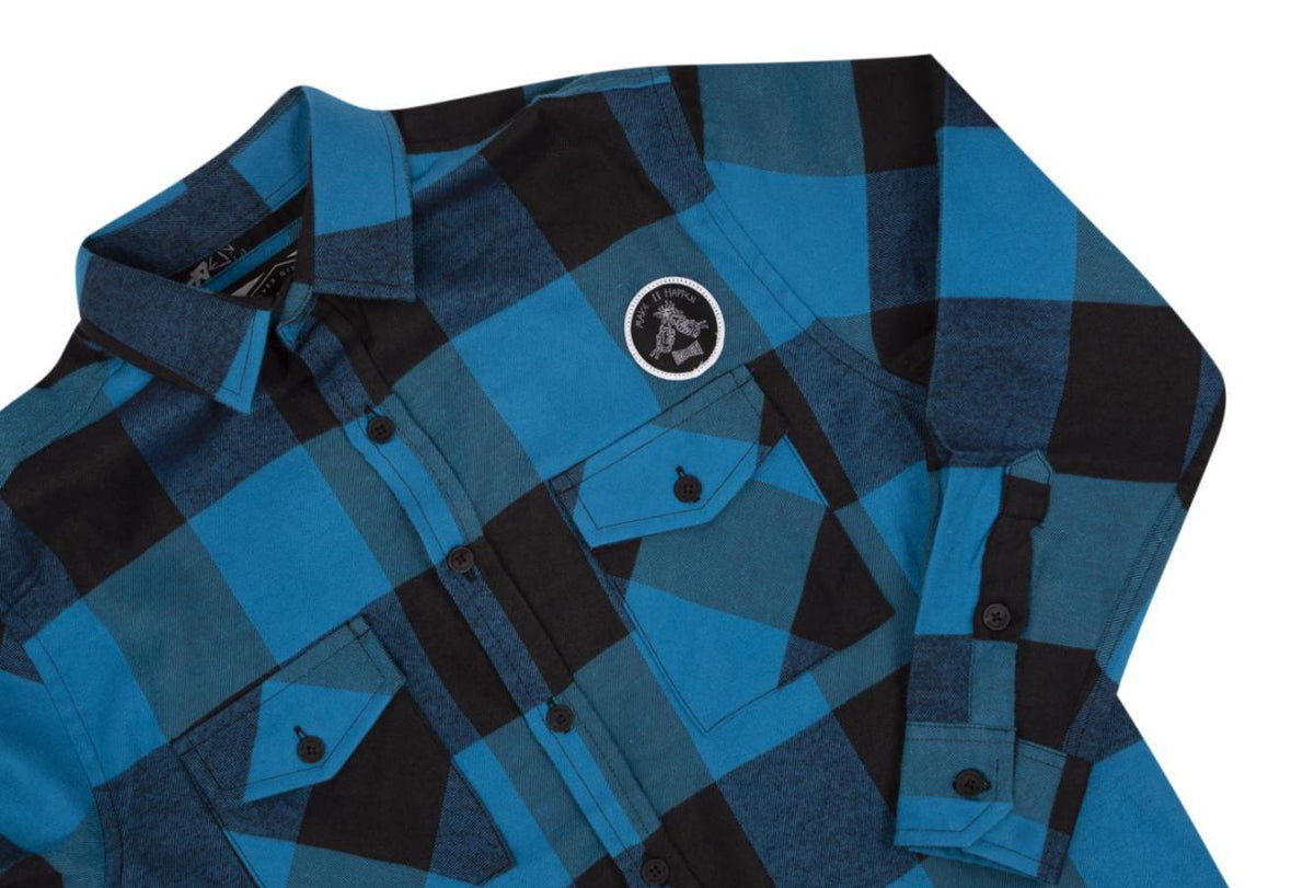 Camisa para Niño DUNKELVOLK SHIRT LS CHAMBERS AZUL 4 a 7 años