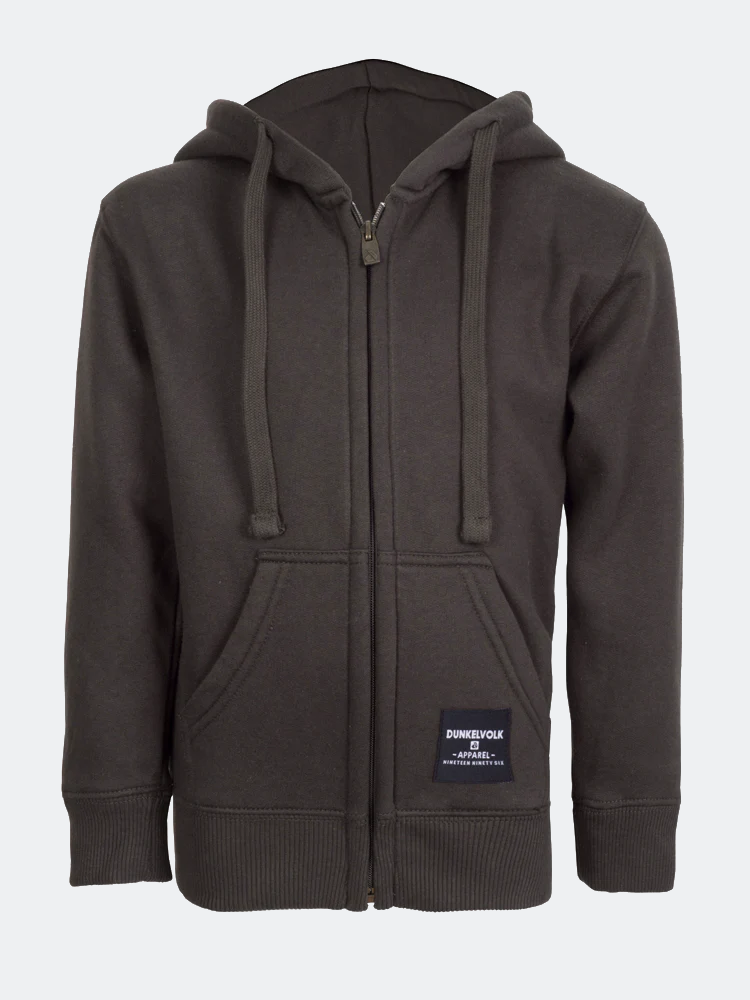 Polera para Niño Dunkelvolk CON ZIP PISTONE MRRN 4 a 7 años