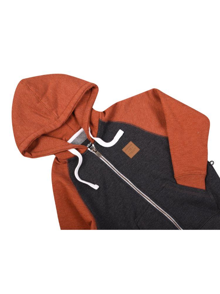 Polera para Niño DUNKELVOLK CON ZIP ZULA AZL 4 a 7 años