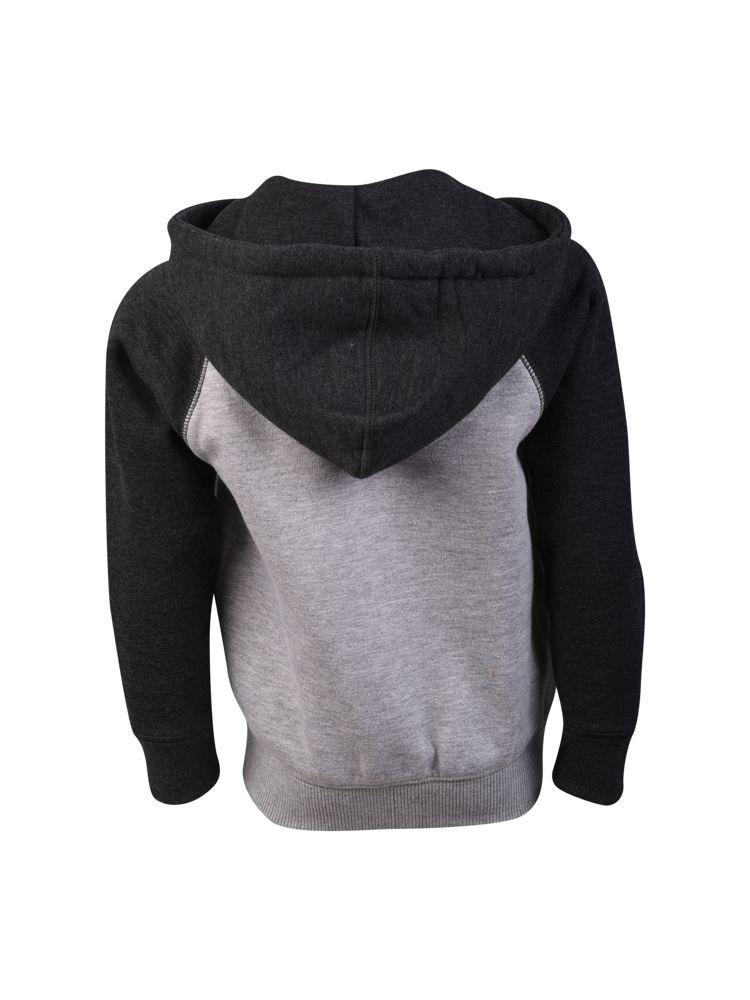 Polera para Niño DUNKELVOLK CON ZIP ZULA GRS 4 a 7 años
