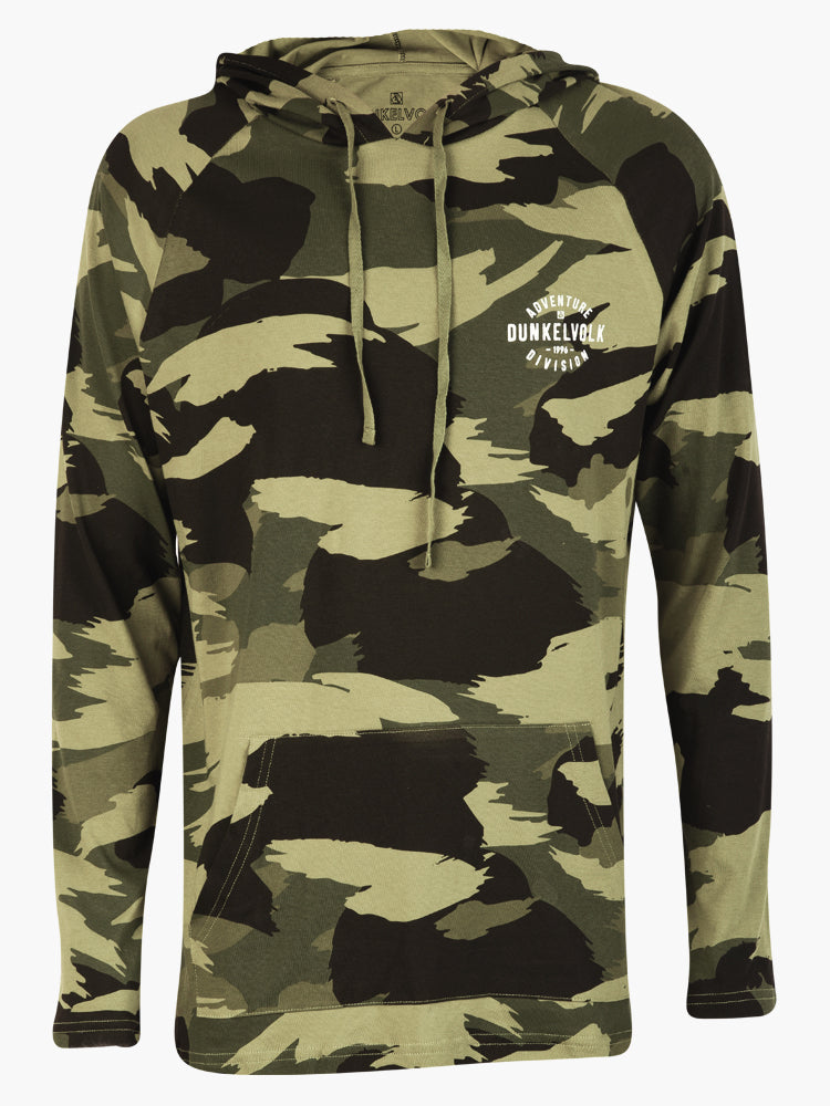 Polo para Hombre Dunkelvolk HOODIE WOODLAND OLV
