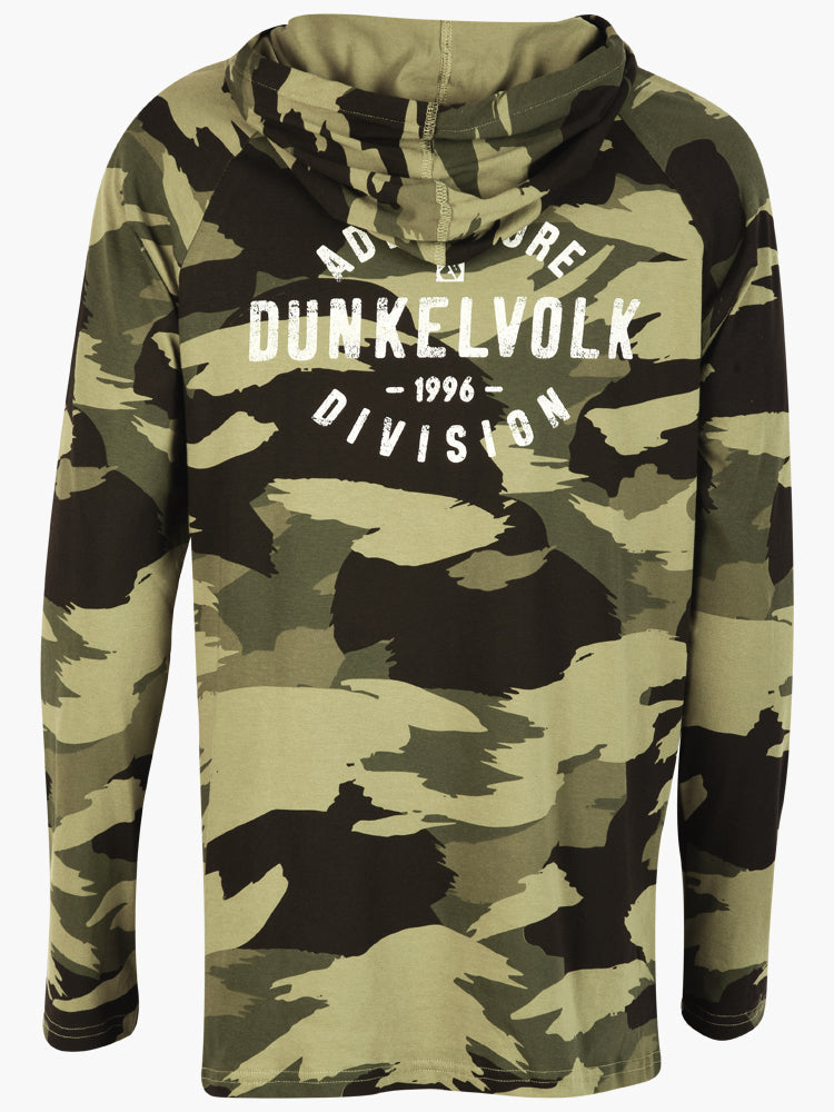 Polo para Hombre Dunkelvolk HOODIE WOODLAND OLV