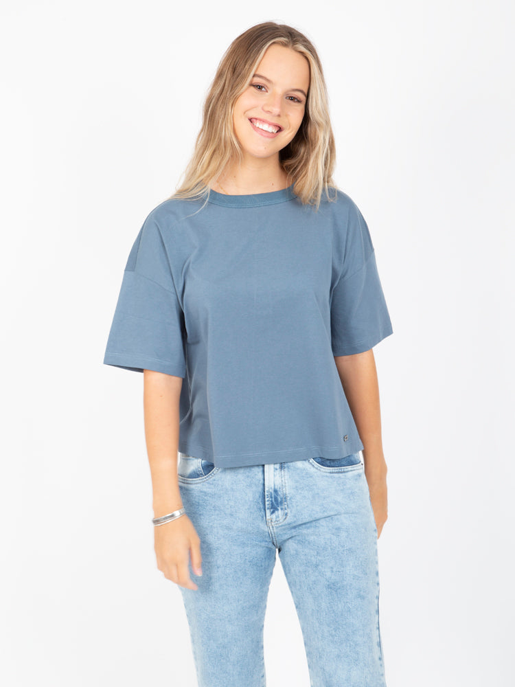 Top para Mujer DVK MANGA CORTA ANDREA AZL