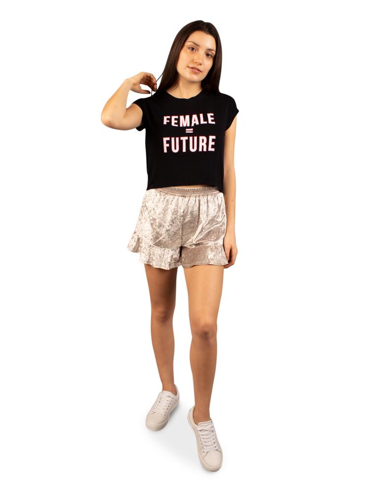 Short para Mujer DVK SHORT HT VELVET GRIS