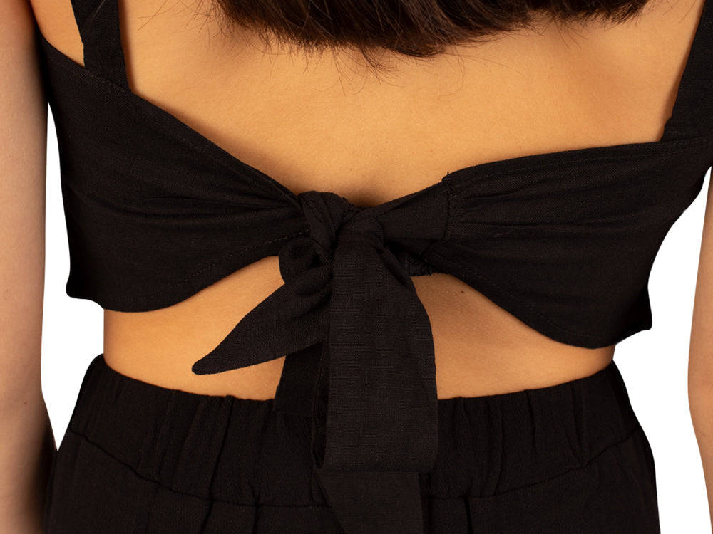 Top para Mujer DVK MANGA CORTA MARCE NEGRO