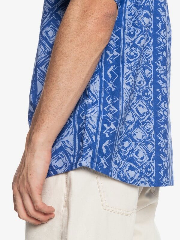 Camisa para Hombre QUIKSILVER SHIRT SS CROSS WAVES PLN6