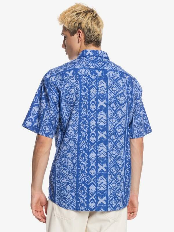 Camisa para Hombre QUIKSILVER SHIRT SS CROSS WAVES PLN6