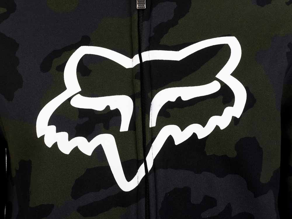 Polera para Hombre FOX CON ZIP LEGACY FOX HEAD ZIP CAMO