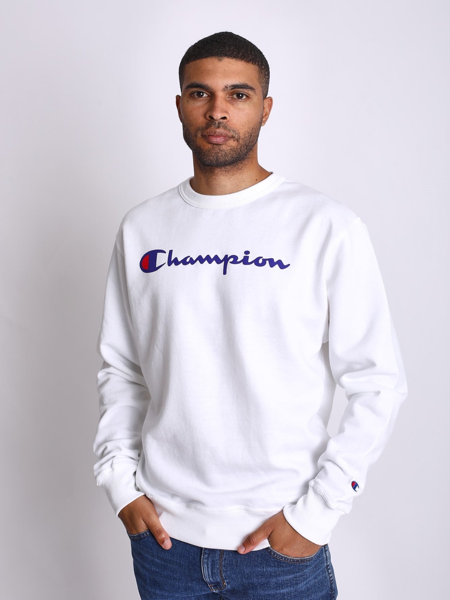 Camiseta Champion Blanca Champions Poleras POLERA CHAMPION CLASSIC TEE