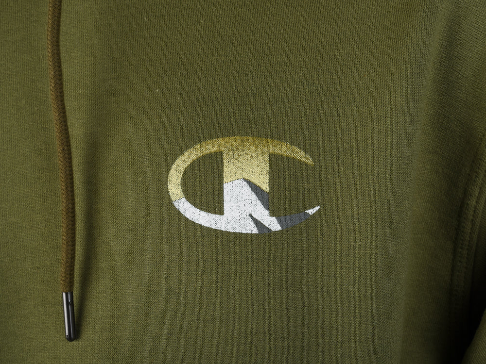 Polera para Hombre CHAMPION SIN ZIP POWERBLEND GRAPHIC HOODIE 9AX