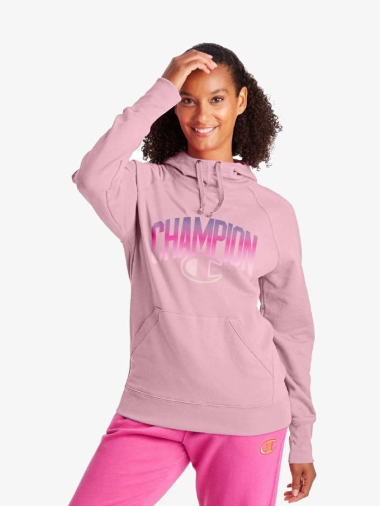 Champion powerblend applique discount hoodie