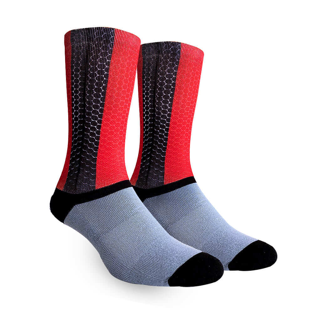 Media para Hombre OLIVER SOCKS CREW RED FIT GN