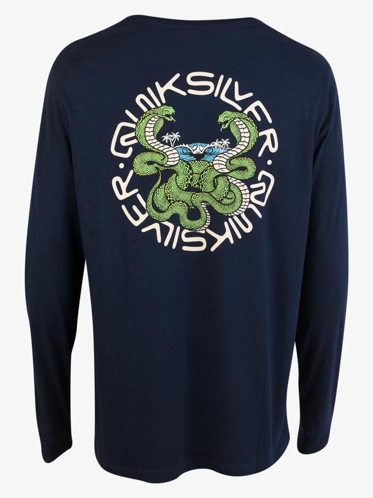 Polo para Hombre QUIKSILVER CLASSIC TAMER ANIMALS LS BYJ0