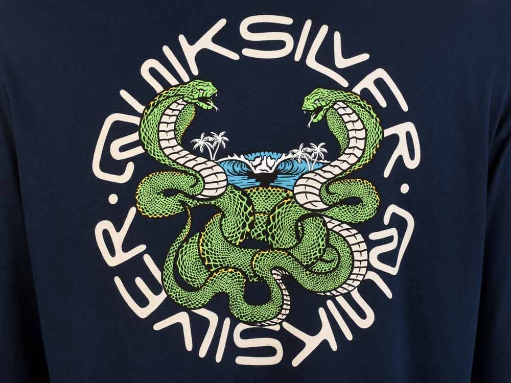 Polo para Hombre QUIKSILVER CLASSIC TAMER ANIMALS LS BYJ0