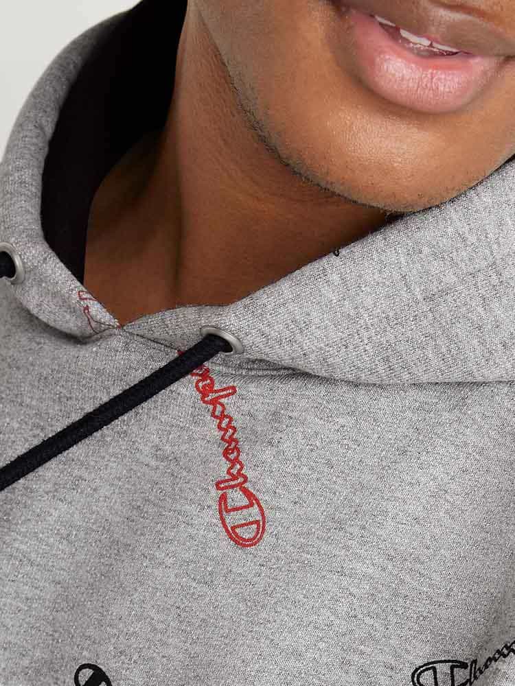 Polera para Hombre CHAMPION S5735P POWERBLEND AOP HOODIE +C8