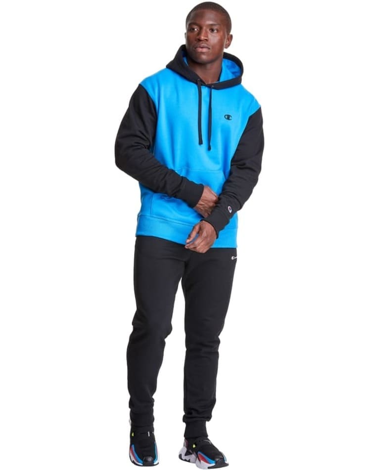Polera para Hombre CHAMPION S59432586539 POWERBLEND COLORBLOCKED HOODIE 7W3