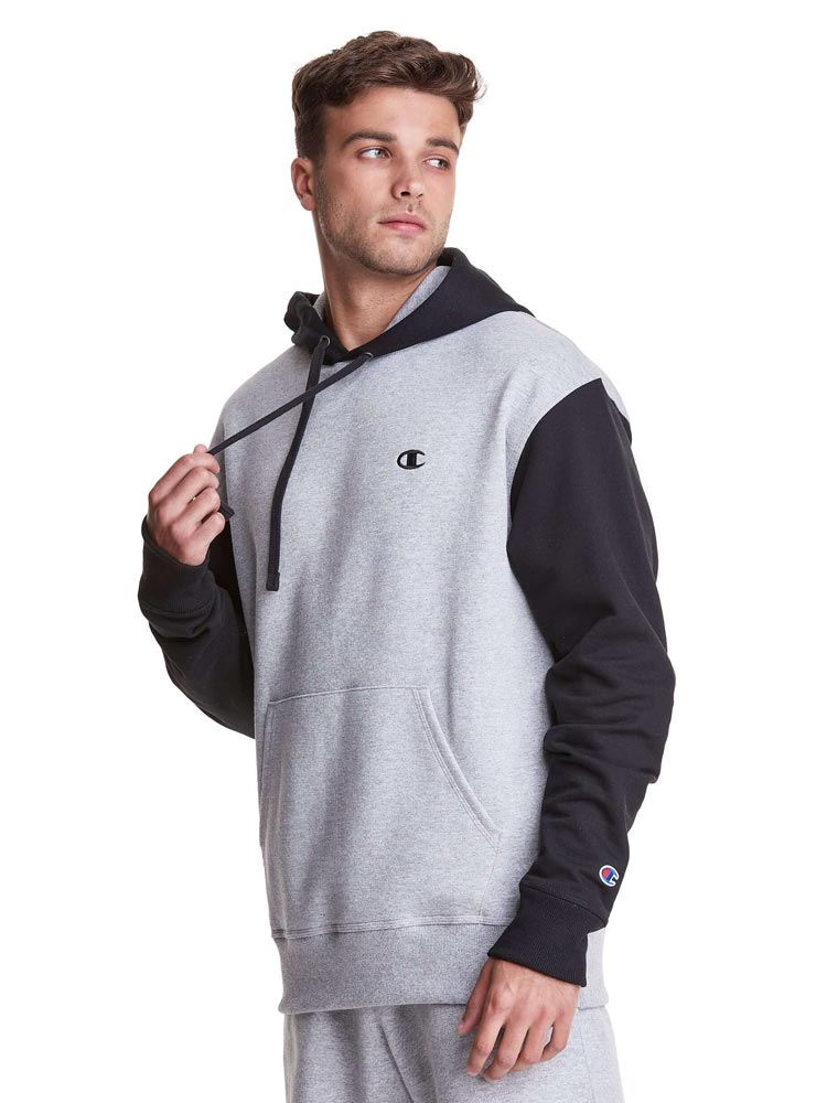 Polera para Hombre CHAMPION S59432586539 POWERBLEND COLORBLOCKED HOODIE EKJ