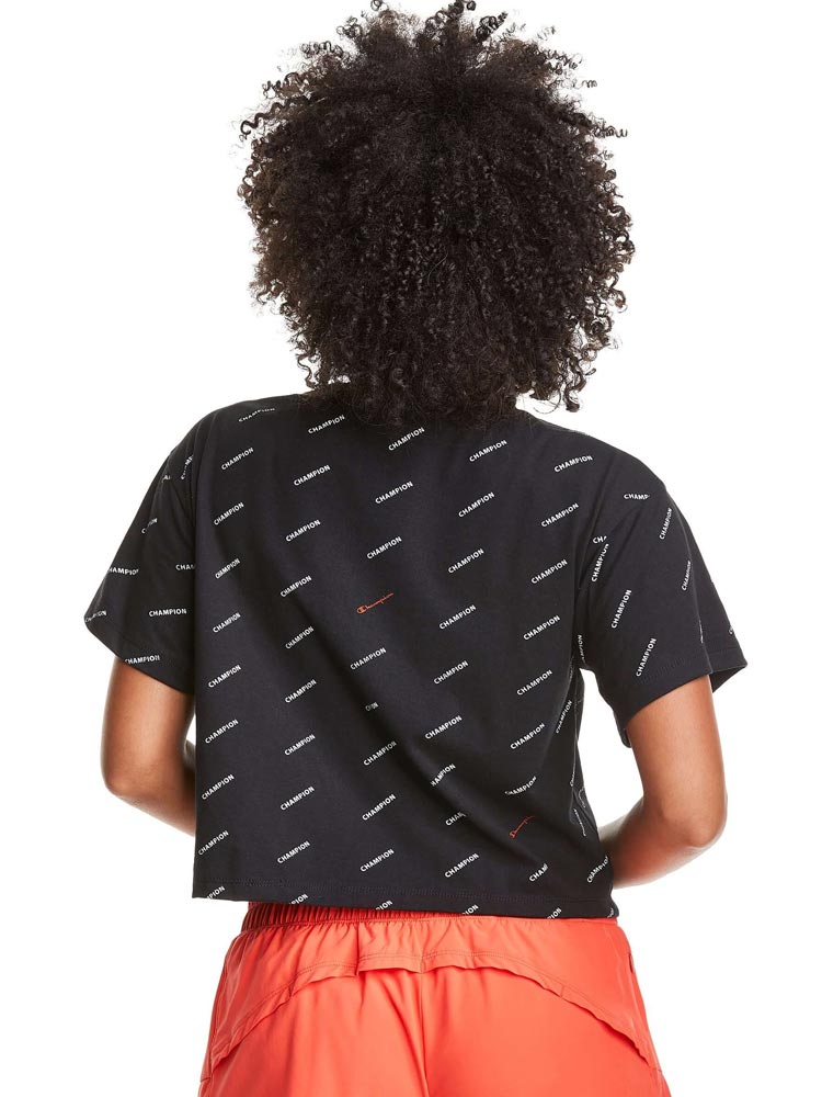 Polo para Mujer CHAMPION W5950P THE CROPPED TEE - PRINT AYUF