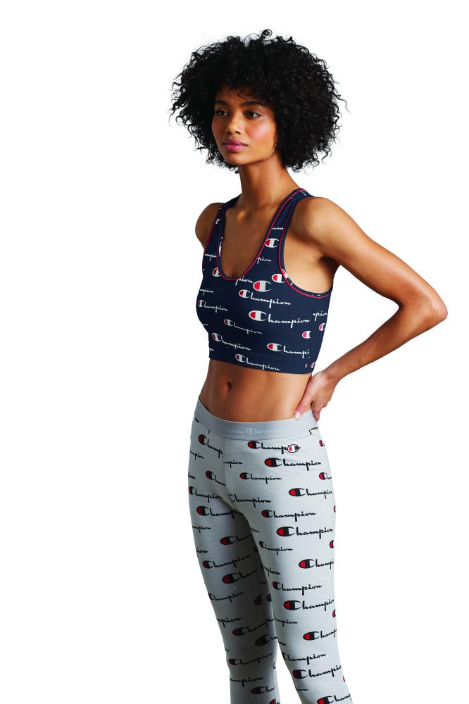 Sujetador deportivo para Mujer CHAMPION CROP CAMI TOP - PRINT 9E+