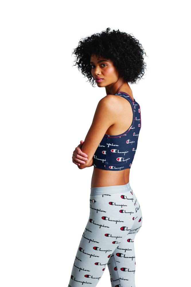 Sujetador deportivo para Mujer CHAMPION CROP CAMI TOP - PRINT 9E+