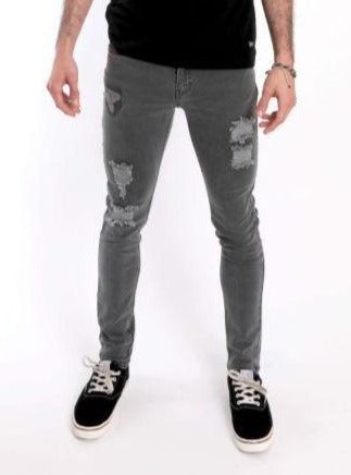 Jean para Hombre Dunkelvolk SKINNY TAMARINDO GRI